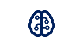 brain with censors icon graphic